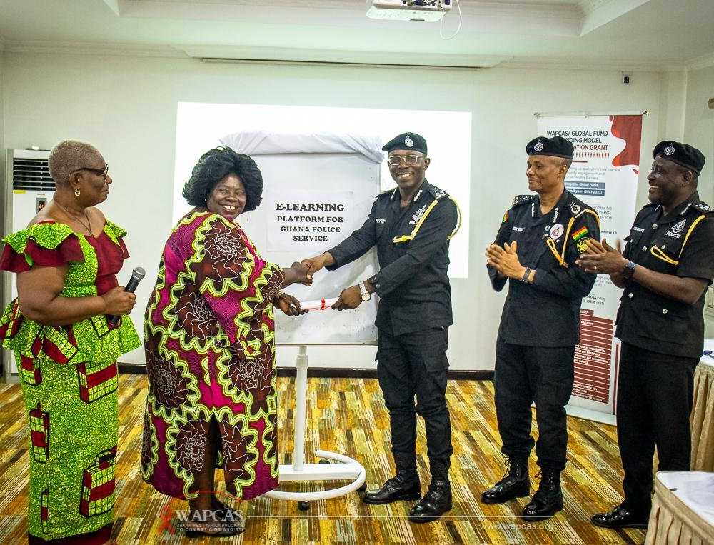 WAPCAS Hands Over E-Learning Platform to Ghana Police Service