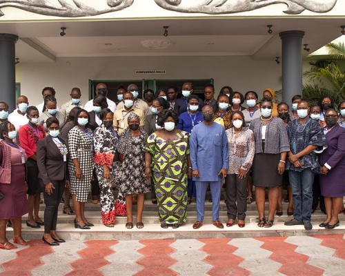 A five-Day Trainers of Training Workshop for DOVVSU Coordinators on SGBV and Stigma Related cases